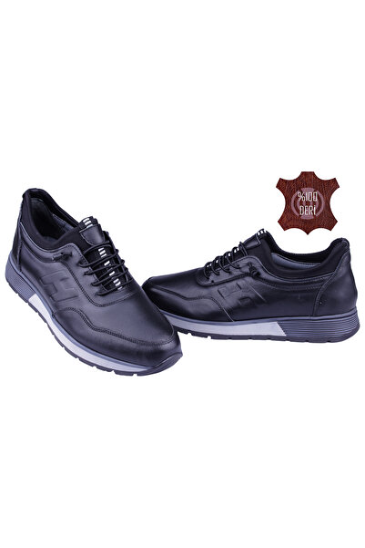 DETECTOR Vnitřní vnější ortopedická podešev z pravé kůže Pánské neformální boty DTC9021