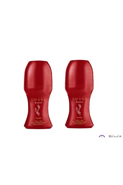 AVON Imari Queen Antiperspirant Roll-On Deodorant 50ml 2'Li Set