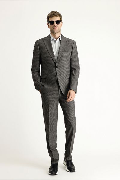 Kiğılı Rgz Double Breasted Winter Cutting - Black Yk, Double Breasted Kp, Wool Cut Chest Tk