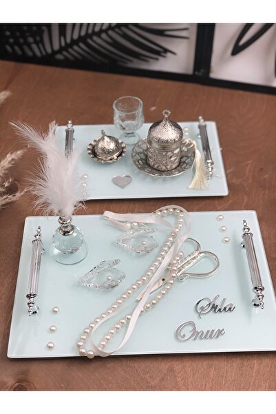 Denseden Set de tăvi pentru propuneri de nuntă, tăvi pentru propuneri de logodnă, tăvi pentru propuneri de logodnă pentru fete