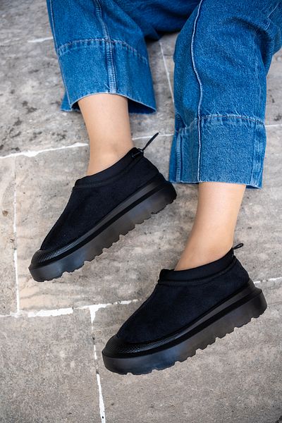 LAMİNTA Γυναικείες μπότες Agatha Black Fur Inside Sole Safety Toe
