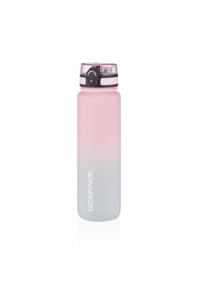 Uzspace Large Size 1000ml Motivational Water Bottle Double Color Softtouch Tr...