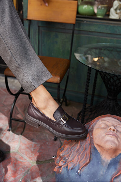 ANGELİNA JONES КАФЯВИ ДАМСКИ ОБУВКИ ОТ ЕСТЕСТВЕНА КОЖА CASTILO ВНОС