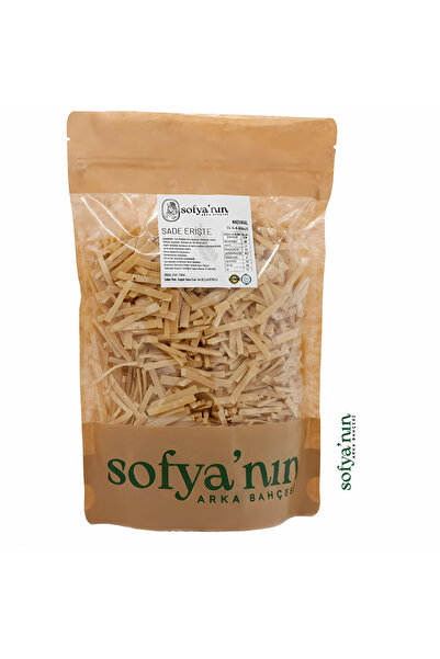 Sofyanın Arka Bahçesi Sade Erişte 500gr