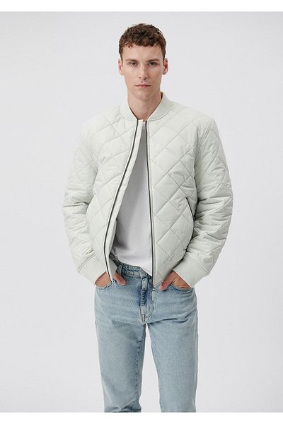 Mavi Bomber alb matlasat 0110094-70134