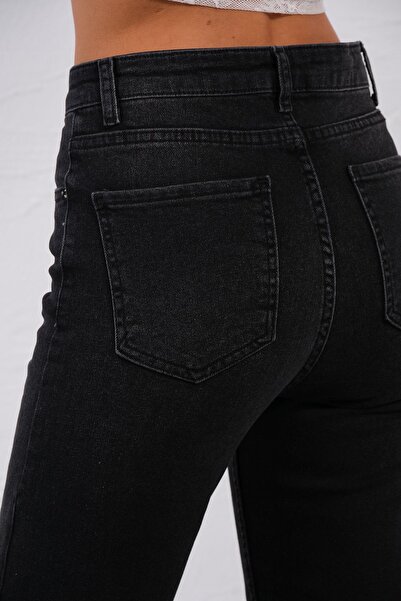 Maule Vysoký pas, elastické Skinny Denim Přiléhavé Dámské džíny Mom Jean @Cremona