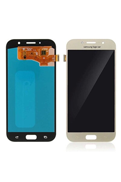 Samsung Galaxy A7 2017 A720 Lcd Ekran Dokunmatik Gold Oled