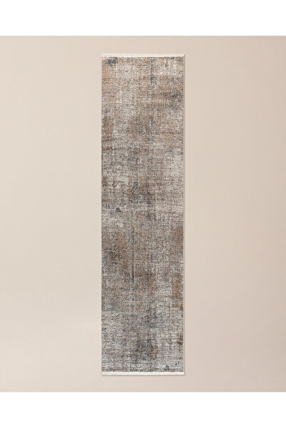 Madame Coco Moneau Halı - Gri - 80x300 Cm
