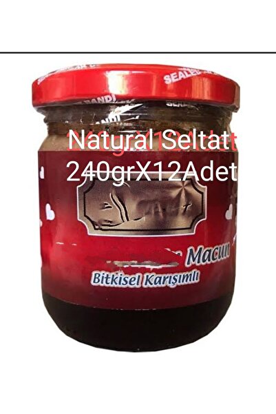 Natural Seltat (ORJİNAL) Ginsengli Macun 240gr X 12Adet