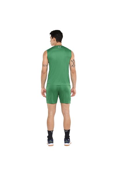 Nivia Flash Volleyball Jersey | Color: Sea Green & White | Size: Medium | For Men & Boys