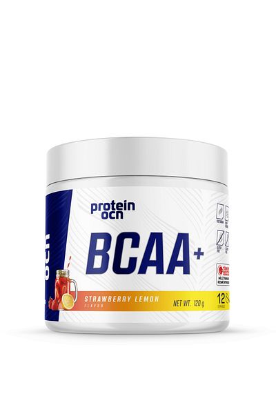 Proteinocean Bcaa+ - 120g Strawberry Lemon - 12 Servings