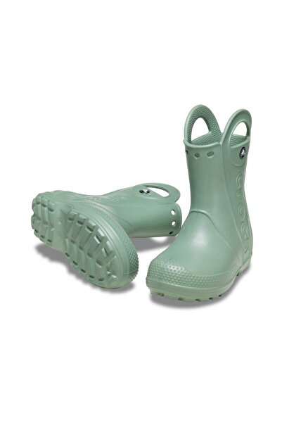 Crocs Handle It Rain Boot Kids Çocuk Yağmur Çizmesi - Yosun