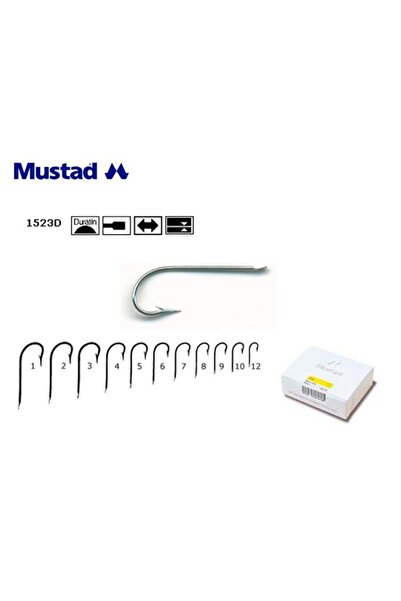 Mustad 1523D MUSTAD İĞNE N.4