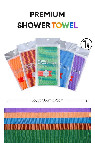 Missha Missha Premium Soft Tissue Long Bath Towel - Comfortable Use