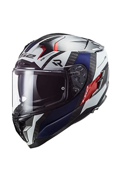 LS2 CHALLENGER C KARBON ALLOY TITANIUM-KROM-TURUNCU KASK