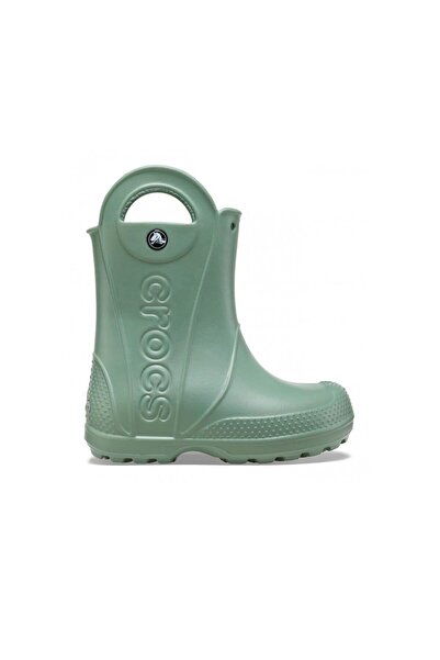 Crocs Handle It Rain Boot Kids Çocuk Yağmur Çizmesi - Yosun