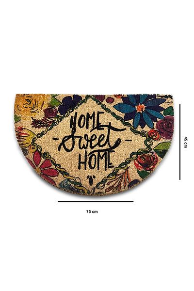 Chilai Home Coco Topiary Natural Koko Mat, косъмна постелка за врати