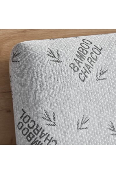 Home Box Relax Bamboo Charcoal Memory Foam Pillow - 40x60x13 cm