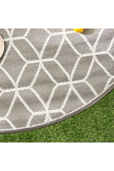 Home Box Arlo Geo Round Outdoor Indoor Mat 180x180 cm