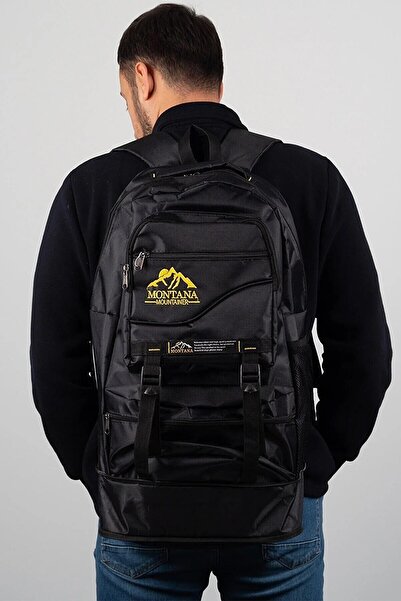 AVBURADA Montana Dağcı Sırt Çantası Siyah
