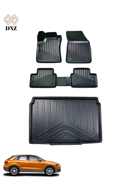Black Gold Hyundai Tucson 2015-2020 3D Kauçuk Oto Paspas Ve Bagaj Havuzu Bowl...