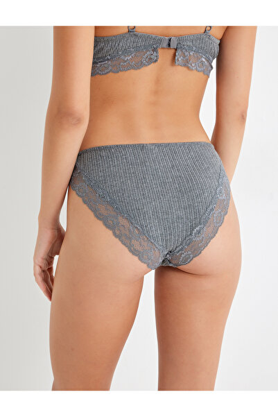 Koton Brief Külot Pamuklu Dantel Detaylı