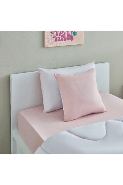 Home Box Vera Microfibre Reversible Filled Pillow - 40x60 cm