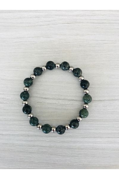MK tasarım Real Serpentine Stone Bracelet - Colors Are Own- Not Paint Mkt52001