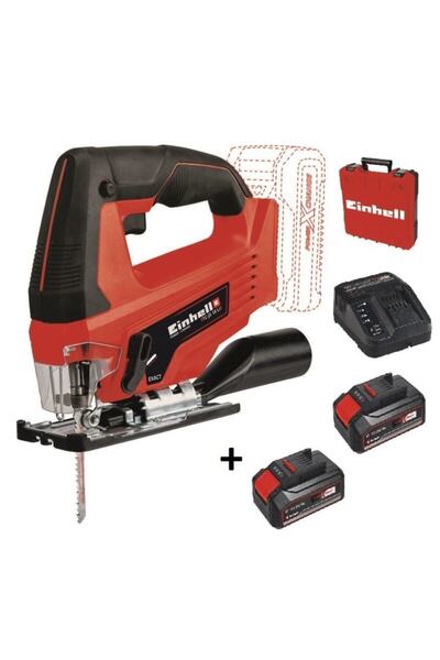 Einhell Tc-js 18 Li - Dekupaj Testeresi 2.5.Ah+4AH Starter Kit Çantalı