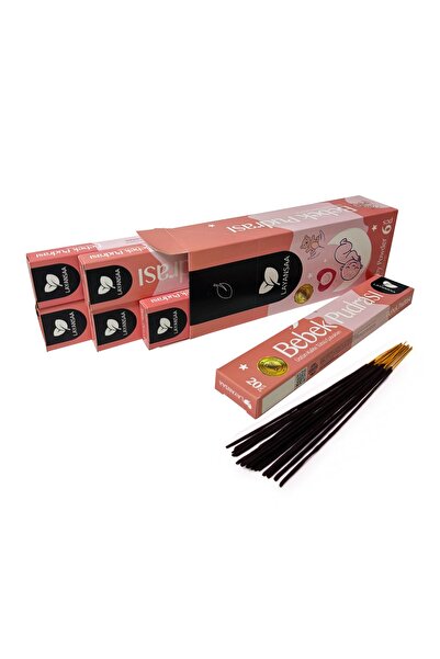 20 Pieces of Stick Incense with Baby Powder Fragrance