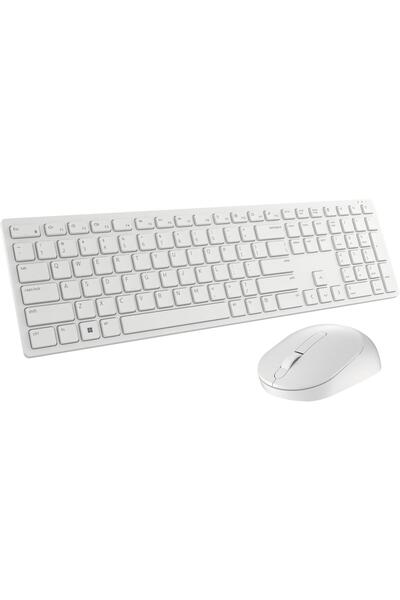 Dell KM5221W Q Kablosuz Klavye Mouse Set Beyaz 580-AKHG