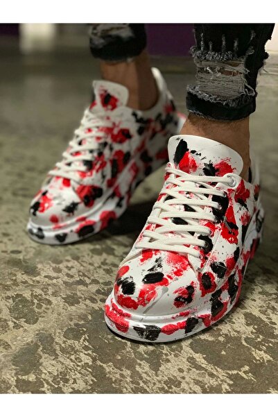 Chekich Cbt Pittura Red - Black Men's Shoes