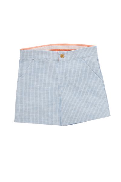 Miny Center Blue Shorts for Baby Boy