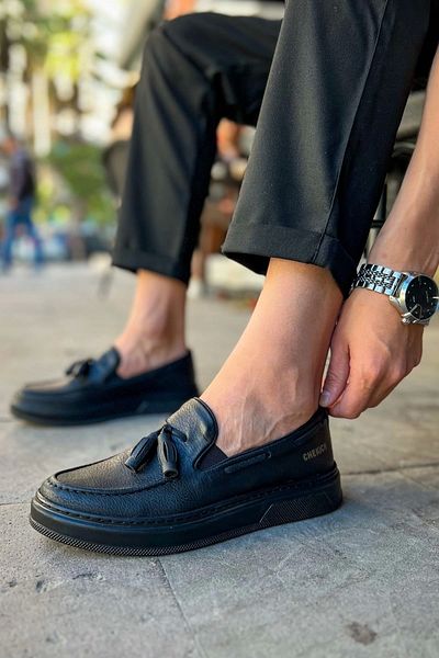 Chekich Fst Loafer-x Μαύρα Ανδρικά Παπούτσια