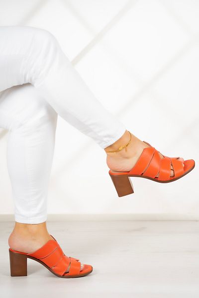 Erkan Saçmacı Papuci Bianca Red din piele naturală - comozi și eleganti