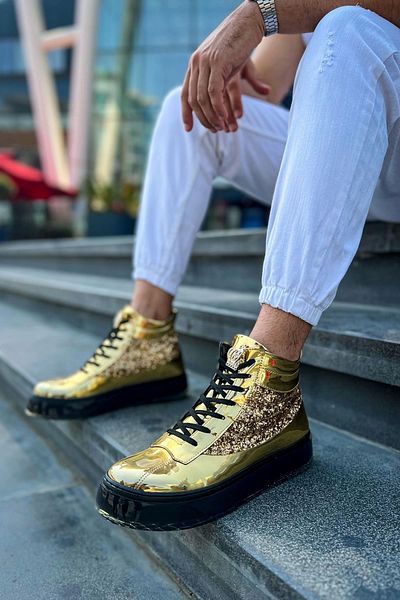 Chekich Ανδρικές μπότες Majesty St Gold