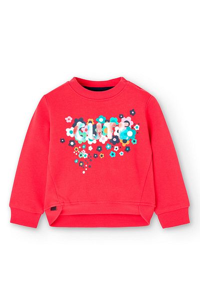 Boboli Girl's Sweatshirt Red