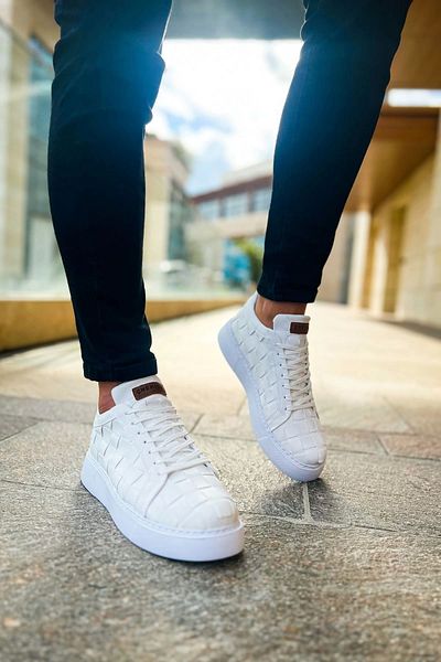 Chekich Ανδρικά παπούτσια Obt Vimini White