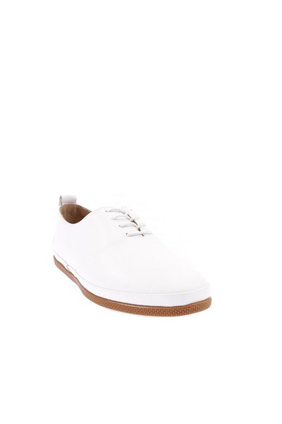DGN Women's Lace-Up Comfort Shoes White 33112210108