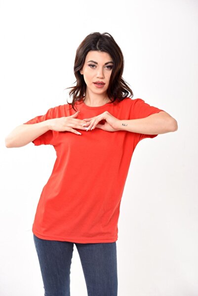 Belifanti Collection Γυναικείο T-shirt Basic Crew λαιμόκοψη κοντομάνικο T-shi...