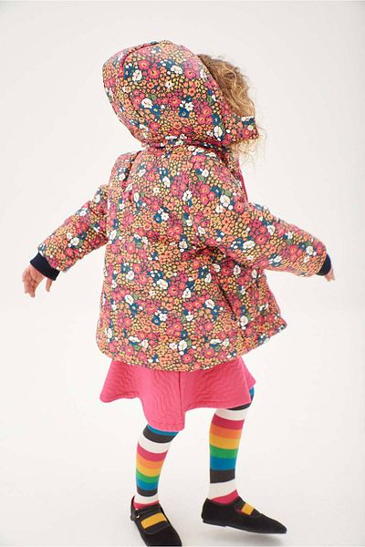 Boboli Girl's Coat Patterned