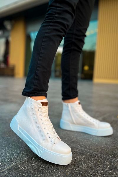 Chekich Ανδρικές μπότες GBT Blazer White