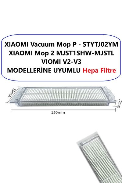 LİN GRUP Xiaomi Mi Robot Vacuum - Stytj02Ym S10, S12, Viomi V2 V3 Compatible with Spare Parts