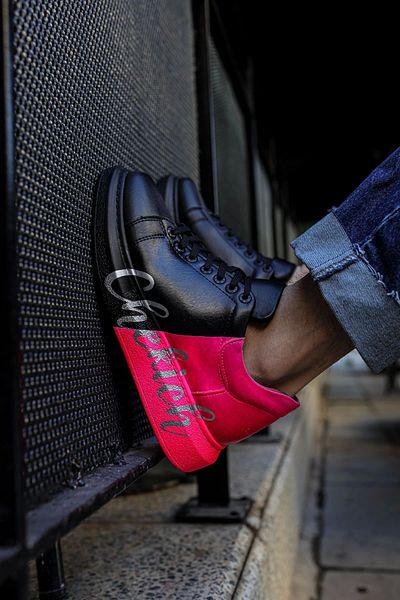 Chekich Cst Pittura Black - Pink Men's Shoes