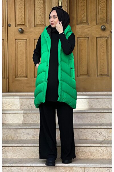 Womania Green Vest - Model 18286