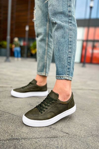 TB Terzi Bey Tb015 Cbt First Edition Men's Shoes Khaki