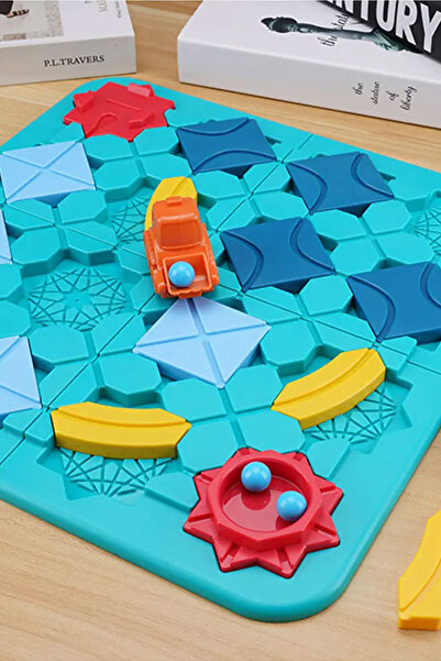 Toyaş Kodlama Oyuncağı Eğlenceli ve Eğitici Labirent Oyunu  Eğitici Kutu Oyunu