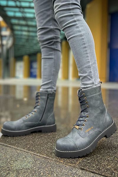 Chekich Cst Military Anthracite Men's Boots