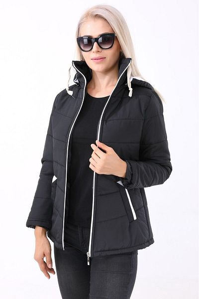 Barbora Palton puf de iarnă pentru femei, elegant, cu glugă