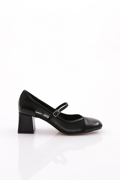 DGN 6802 Pantofi cu toc cu curele superioare pentru femei